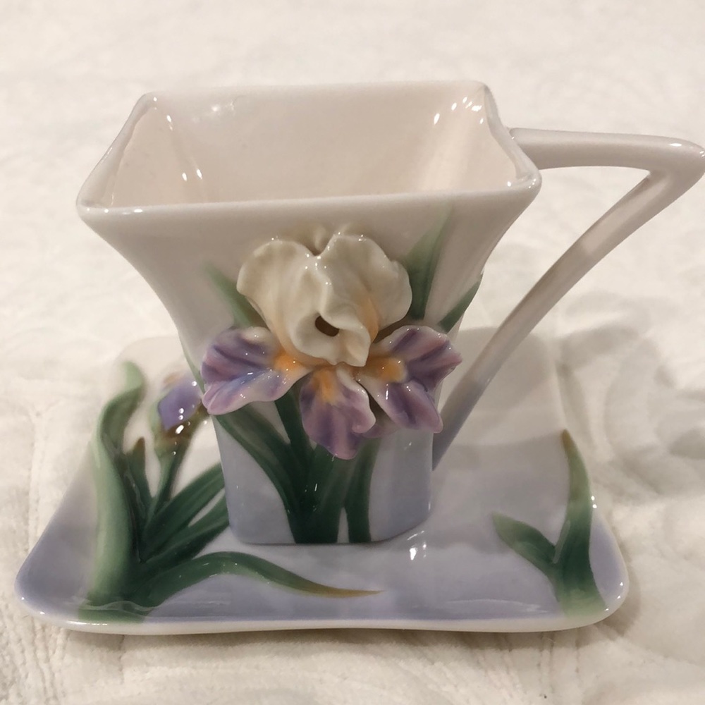 Franz Collectible Cup and Saucer